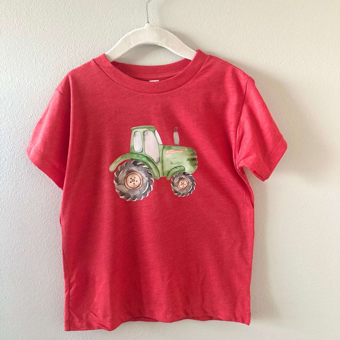 Tractor Toddler Short Sleeved T-Shirt