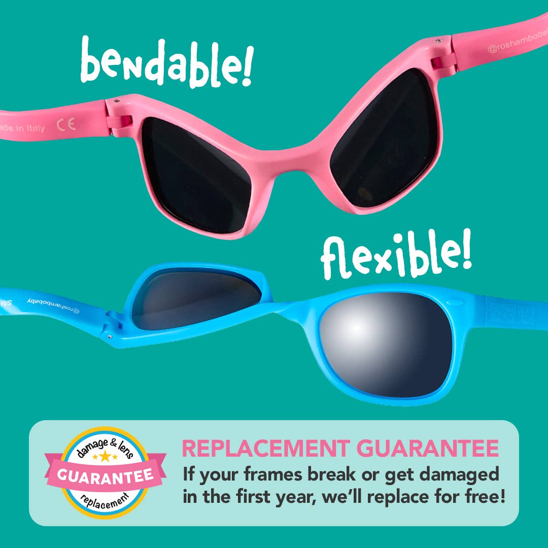 Black Sunglasses for Baby, Kids, Teens & Adults - Wild Child Hat CoRoshambo Eyewear