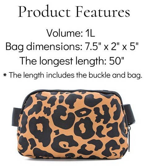 CROSS BODY SLING FANNY PACK BELT BAG | 90FP101 - Wild Child Hat CoJOSSLYN by wall to wall