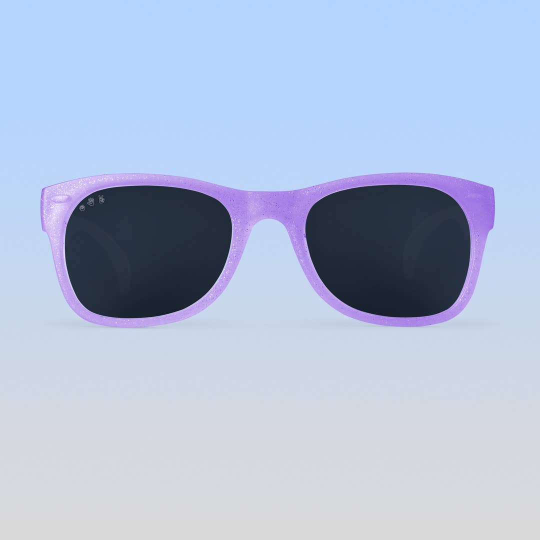 Lavender Glitter Sunglasses - Wild Child Hat CoRoshambo Eyewear