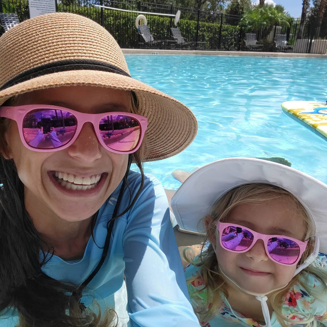 Light Pink Sunglasses - Wild Child Hat CoRoshambo Eyewear