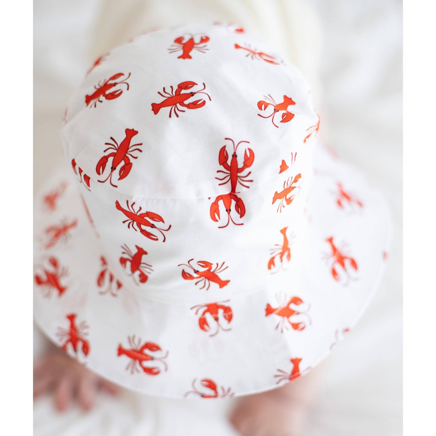 Lobster Bucket Hat UPF 50+ Baby & Toddler - Wild Child Hat CoHuggalugsSun Hat