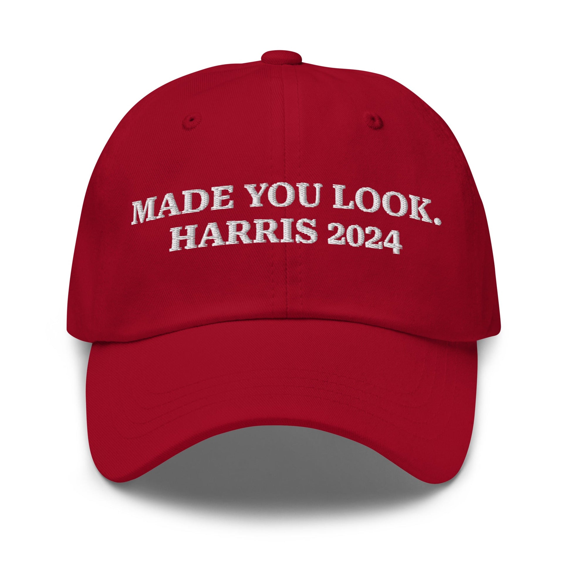 Made You Look Harris 2024 red hat - Wild Child Hat CoWild Child Hat Co