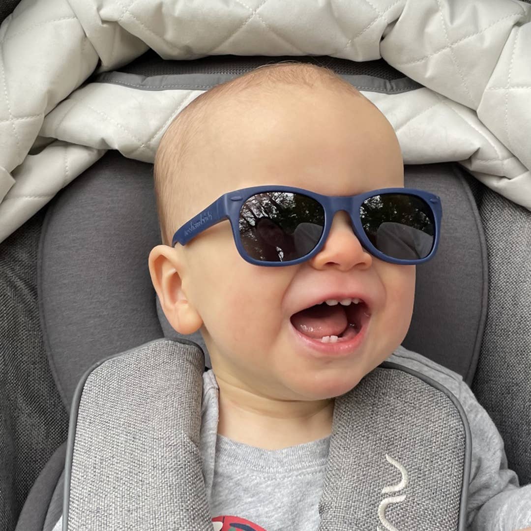 Navy Sunglasses - Wild Child Hat CoRoshambo Eyewear