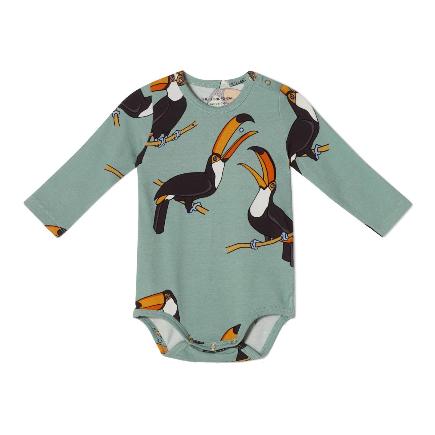 Toucan Long Sleeved Onesie - Wild Child Hat CoThe Striped CatOnesie