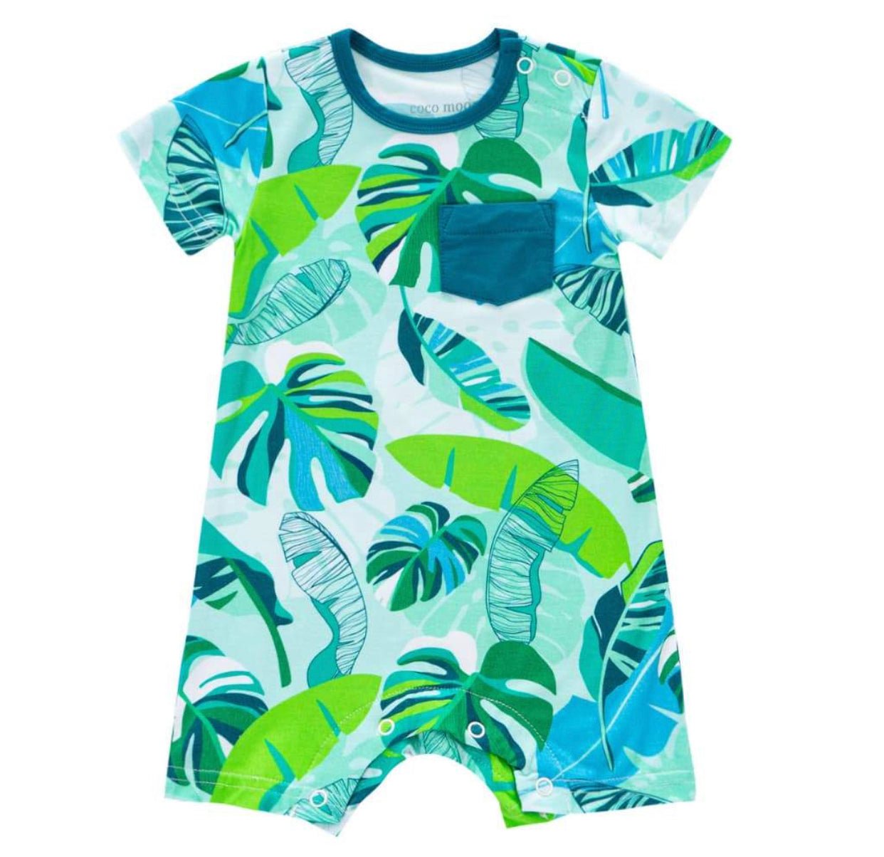 Backyard Oasis Romper - Wild Child Hat CoCoco MoonRomper