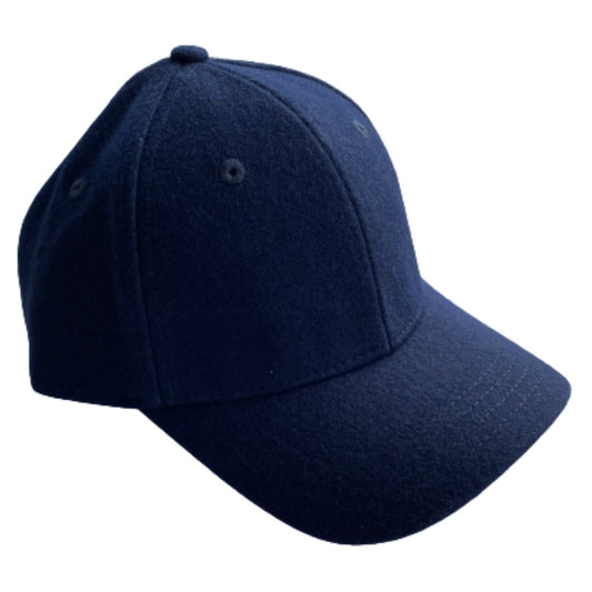 Blue Wool Luxury Ball Cap - Wild Child Hat CoWild Child Hat Co