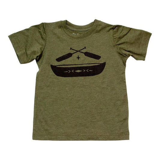 Canoe Toddler Graphic Tee - Wild Child Hat CoCinder & SaltShirt