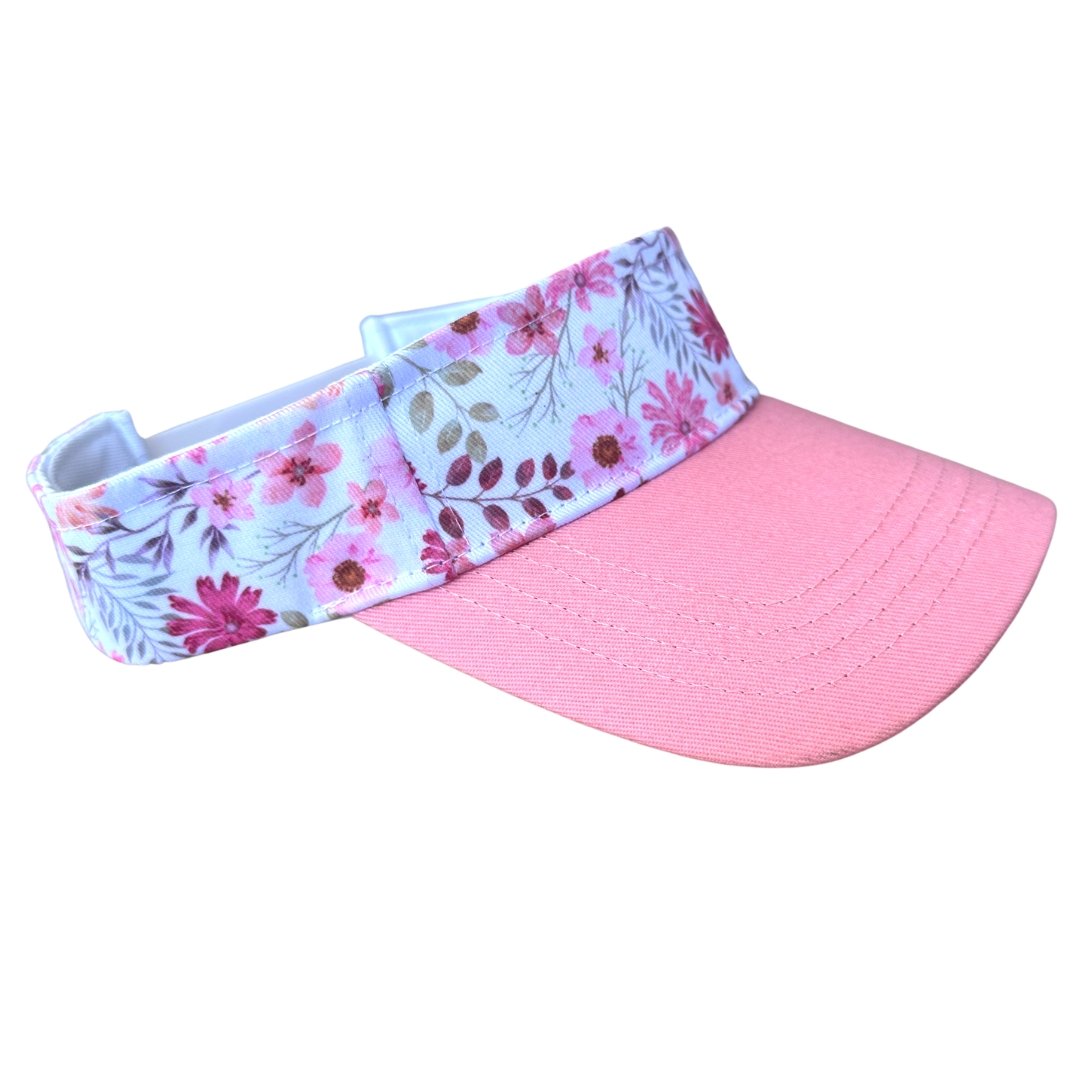 Costa Del Mar Women's Pink Sun Visor Hat Adjustable