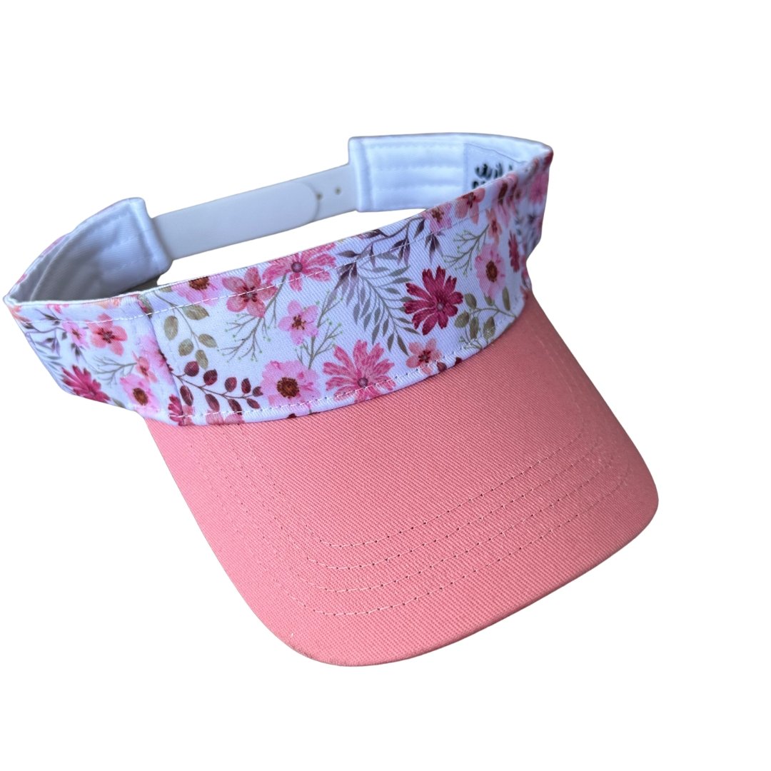 Floral Visor - Wild Child Hat CoWild Child Hat Co