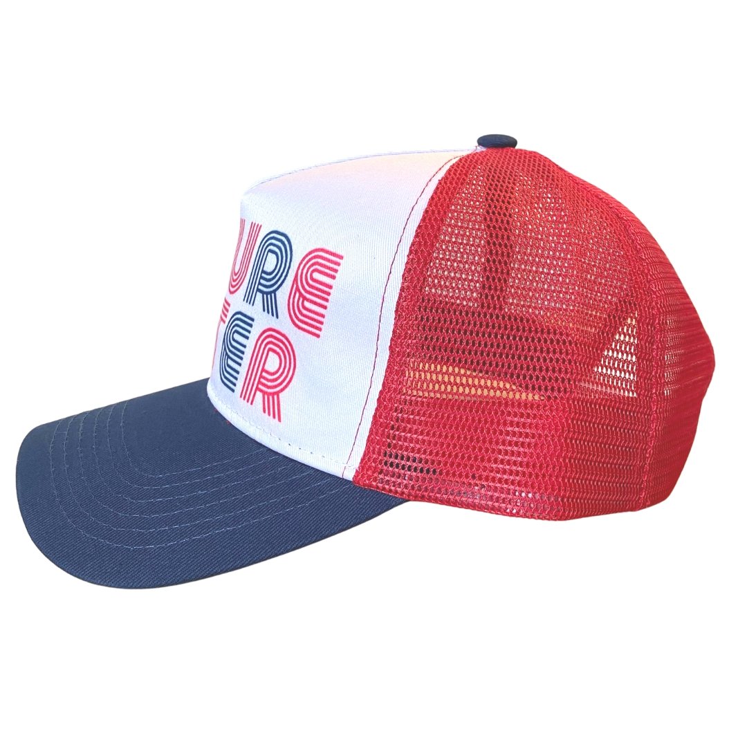 Future Voter Adult Trucker Hat - Wild Child Hat CoWild Child Hat Co