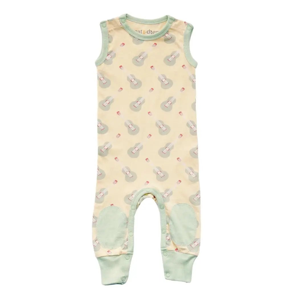 Hawaiian Ukulele Baby Jumper - Wild Child Hat CoCat & DogmaRomper