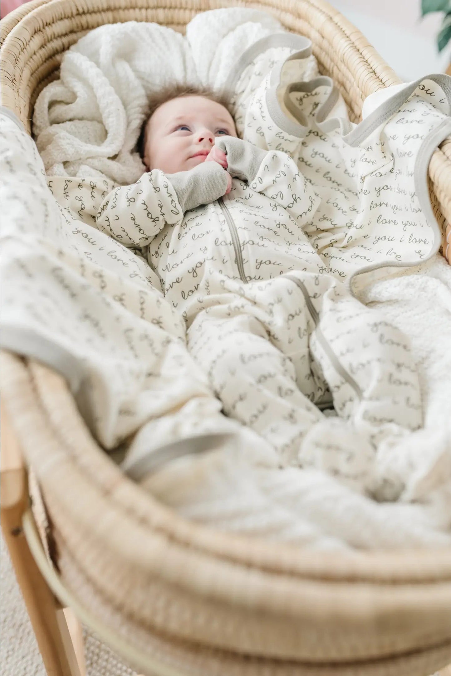 I Love You Footie Pajamas - Wild Child Hat CoCat & DogmaPajamas