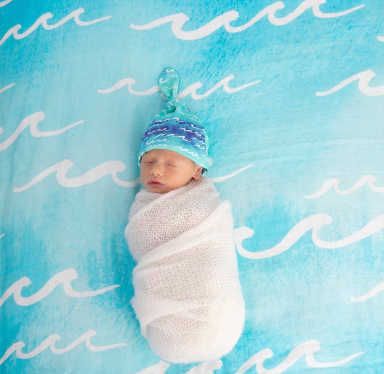 Nalu Swaddle - Wild Child Hat CoCoco MoonSwaddle