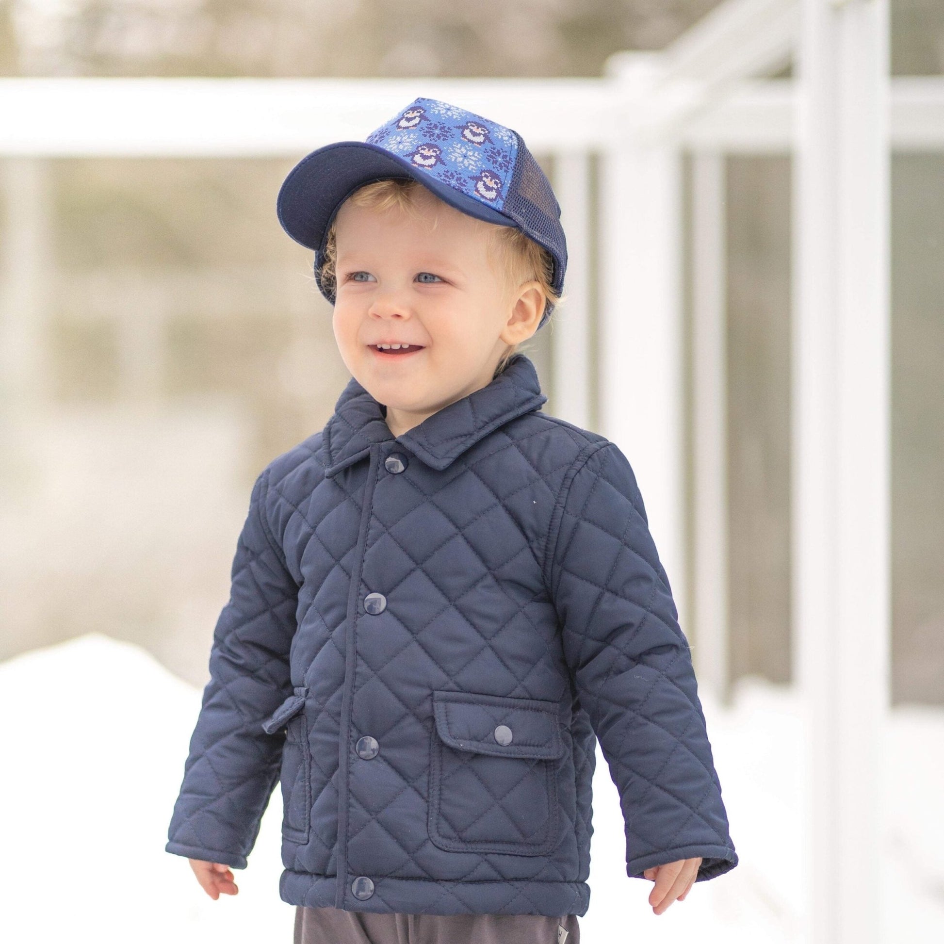 Penguin Trucker Hat - Wild Child Hat CoWild Child Hat Co
