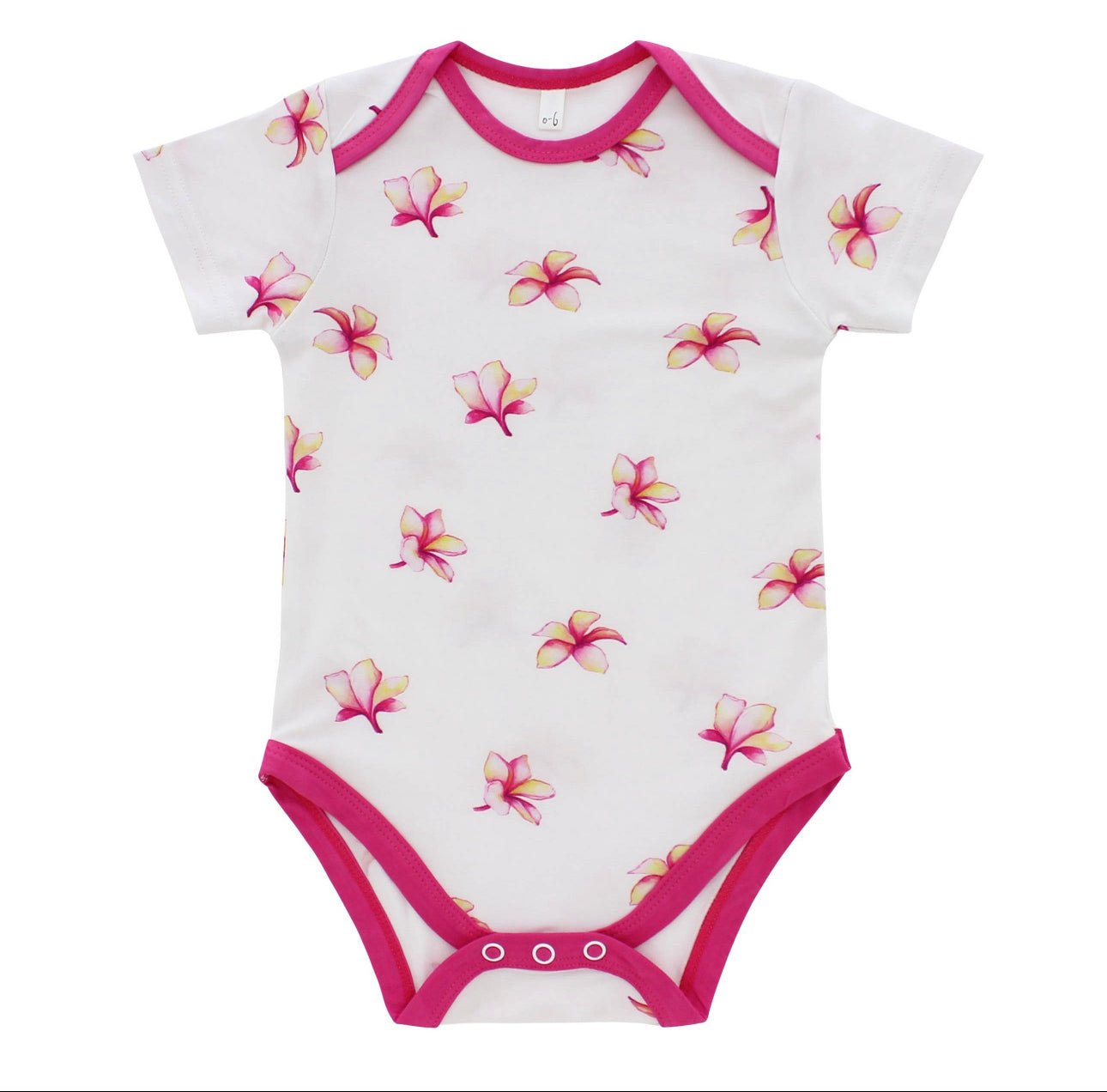 Plumeria Onesie - Wild Child Hat CoCoco MoonOnesie