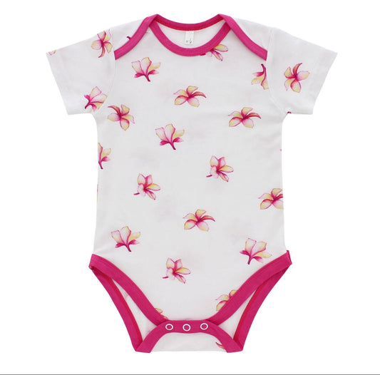 Plumeria Onesie - Wild Child Hat CoCoco MoonOnesie