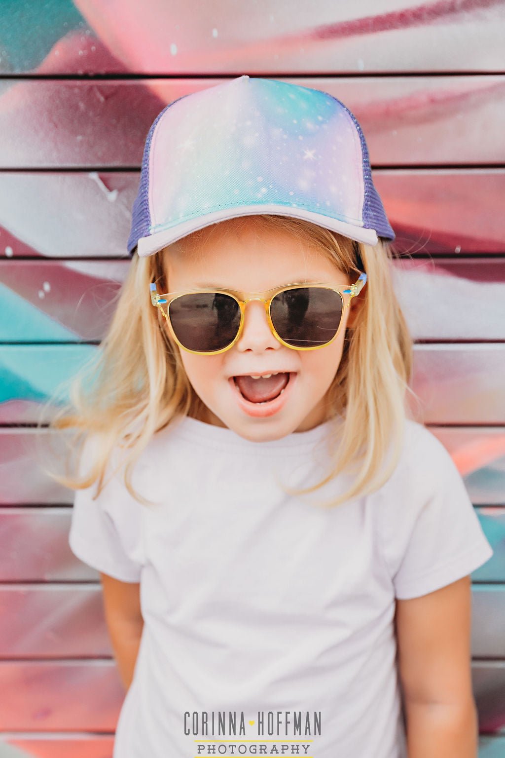 Purple Rainbow Trucker Hat - Wild Child Hat CoWild Child Hat Co