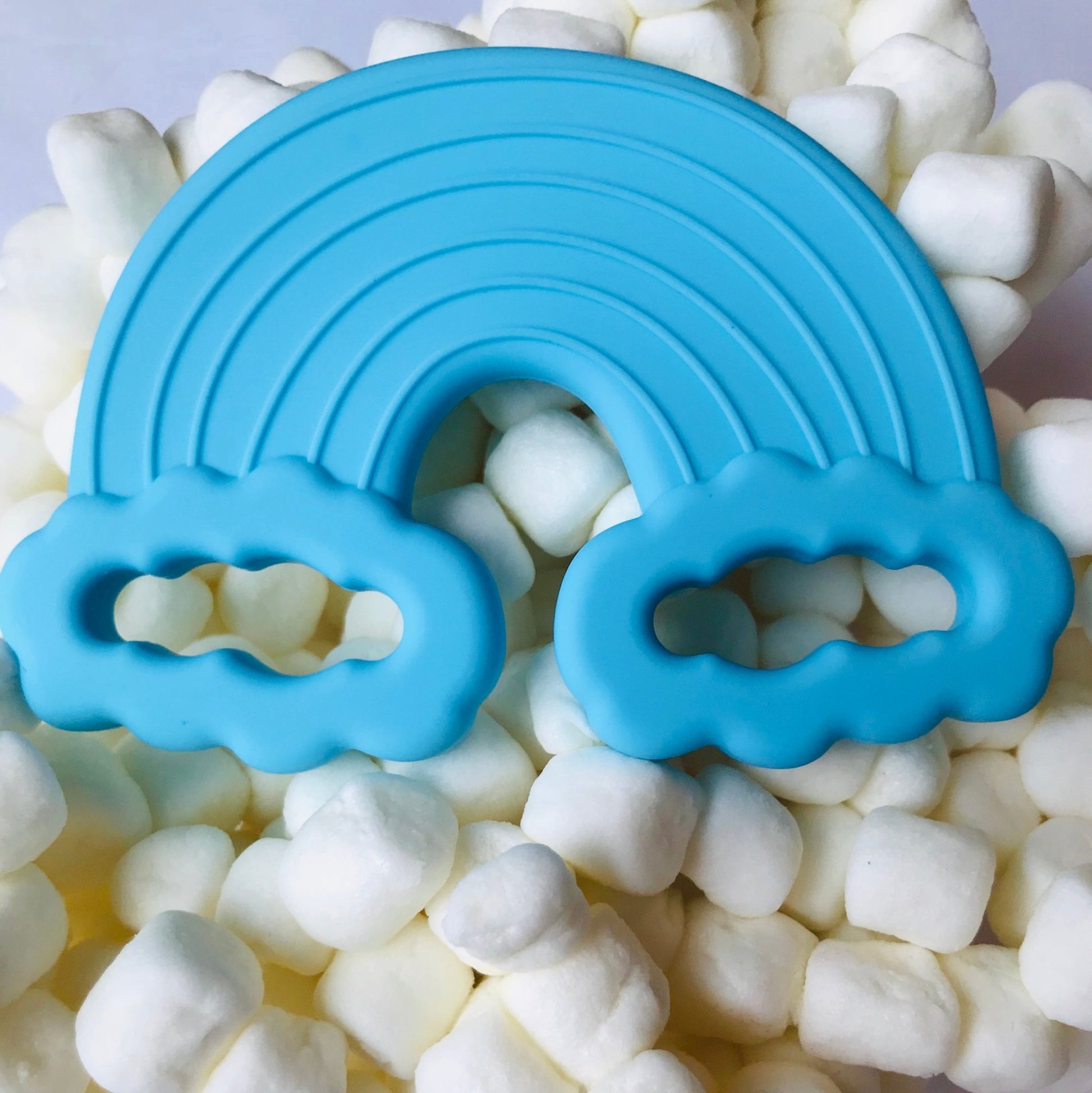 Rainbow Teething Toy- Blue - Wild Child Hat CoLittle TeetherTeether