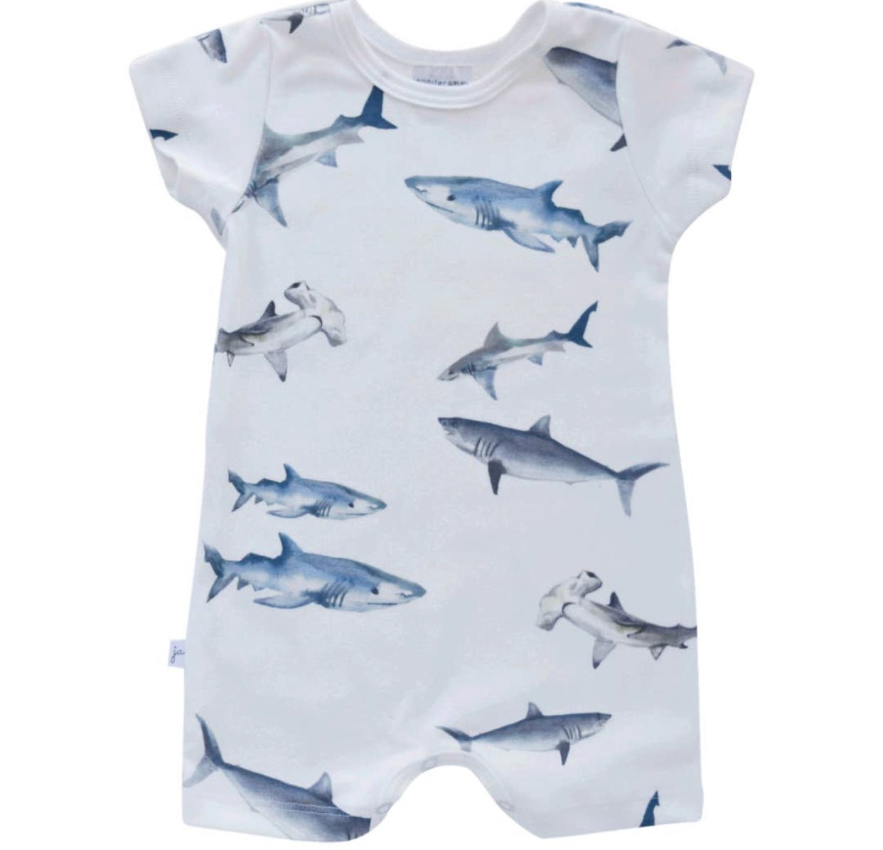 Shark Romper - Wild Child Hat CoJennifer AnnRomper