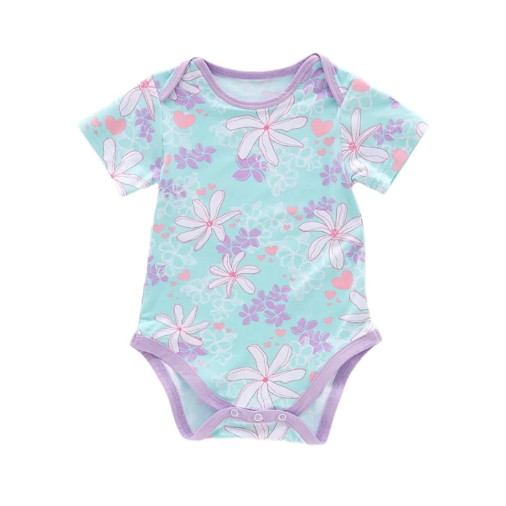 Tiare Blooms Onesie - Wild Child Hat CoWild Child Hat Co