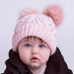 Blush Pink Fluffer Beanie Hat Baby & Kids - Wild Child Hat CoHuggalugs
