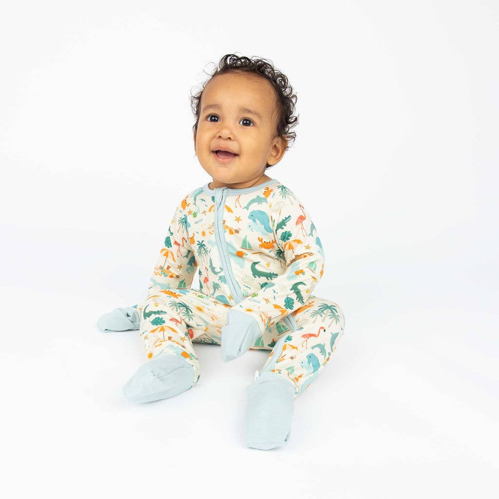 Explore Florida Souvenir Bamboo Convertible Baby Pajamas - Wild Child Hat CoEmerson and FriendsPajamas