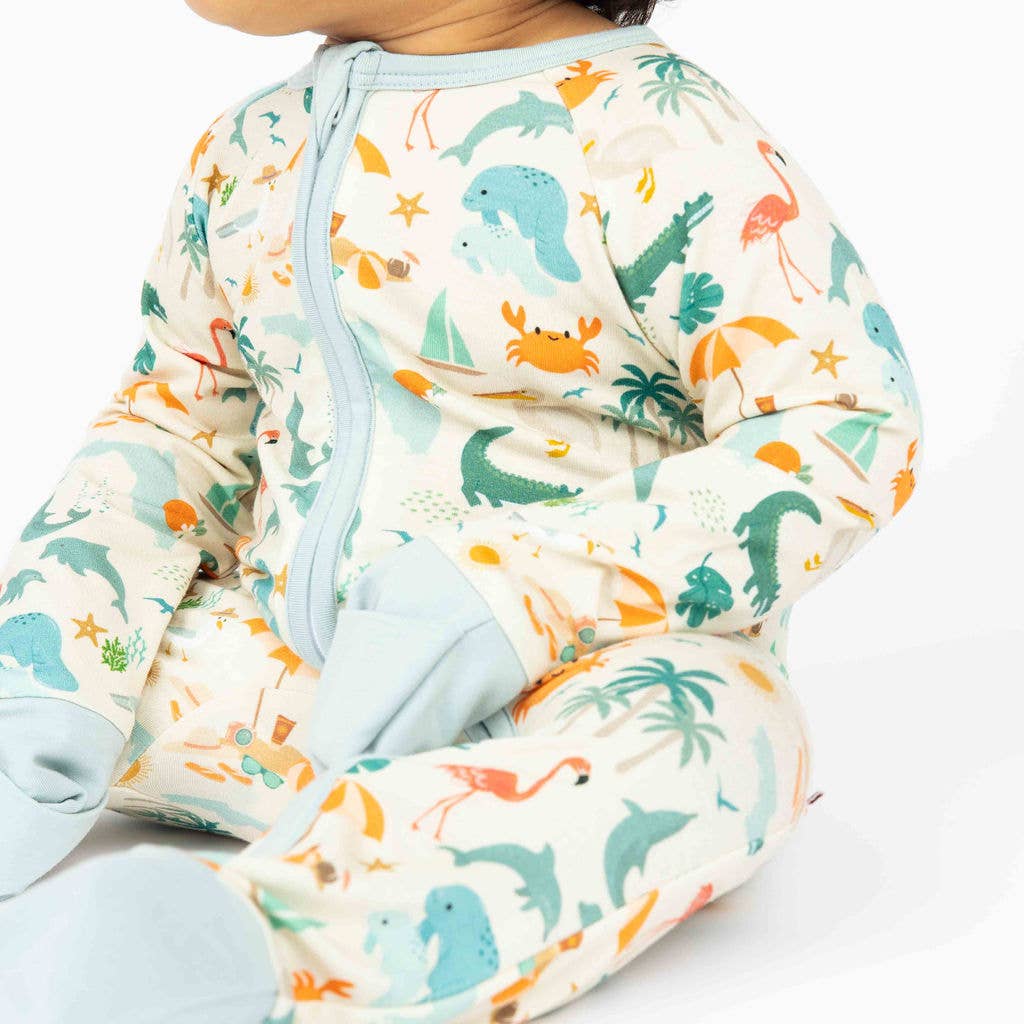 Explore Florida Souvenir Bamboo Convertible Baby Pajamas - Wild Child Hat CoEmerson and FriendsPajamas