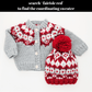 Fairisle Red Beanie Hat for Baby & Kids - Wild Child Hat CoHuggalugs