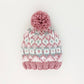 Fairisle Rosy Beanie Hat Baby & Kids - Wild Child Hat CoHuggalugs