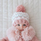 Fairisle Rosy Beanie Hat Baby & Kids - Wild Child Hat CoHuggalugs