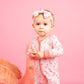 Fancy Flamingos Pink Bamboo Baby Pajamas Convertible Sleeper - Wild Child Hat CoEmerson and FriendsPajamas