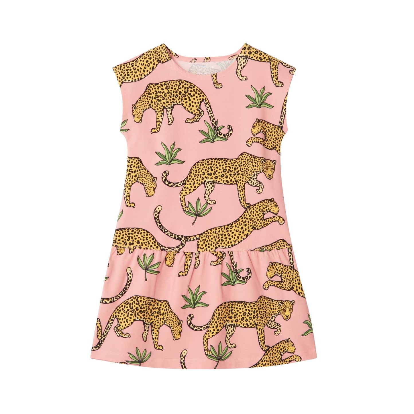 Gaby dress tropical leopard - Wild Child Hat CoThe Striped Cat