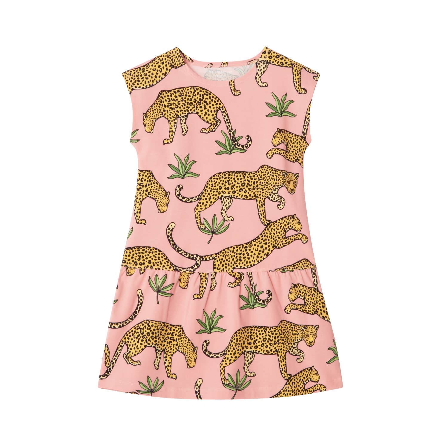 Gaby dress tropical leopard - Wild Child Hat CoThe Striped Cat