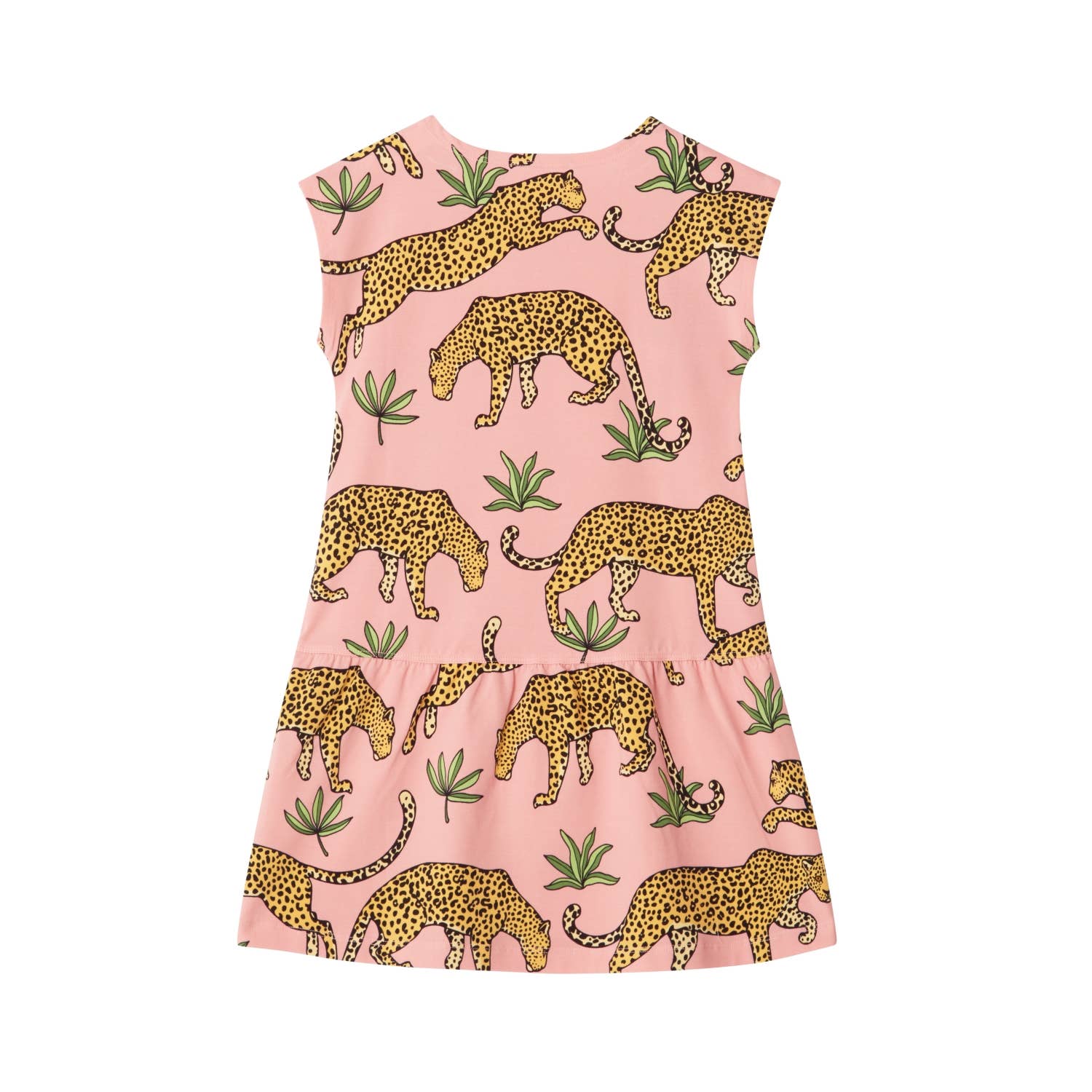 Gaby dress tropical leopard - Wild Child Hat CoThe Striped Cat