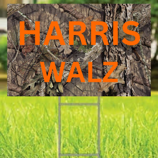 Harris Walz Midwest Princess Yard Sign 12x18, one sided sign - Wild Child Hat CoWild Child Hat CoSign