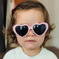 Heart Sunglasses | Peach - Wild Child Hat CoRoshambo Eyewear