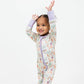 Magical Unicorns Bamboo Convertible Baby Pajamas - Wild Child Hat CoEmerson and Friends