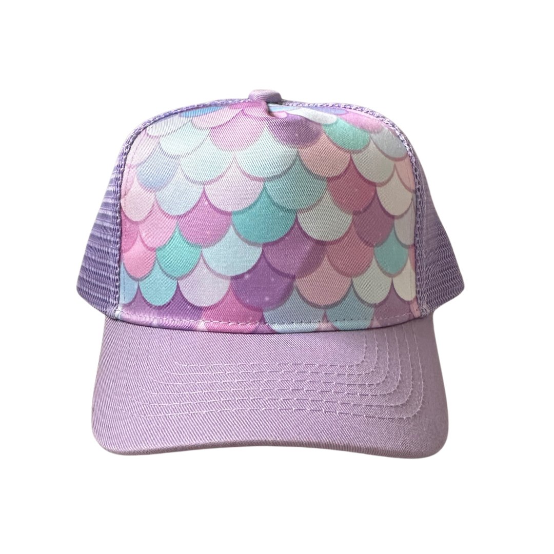 Mermaid Trucker Hat - Adult - Wild Child Hat CoWild Child Hat CoTrucker hat