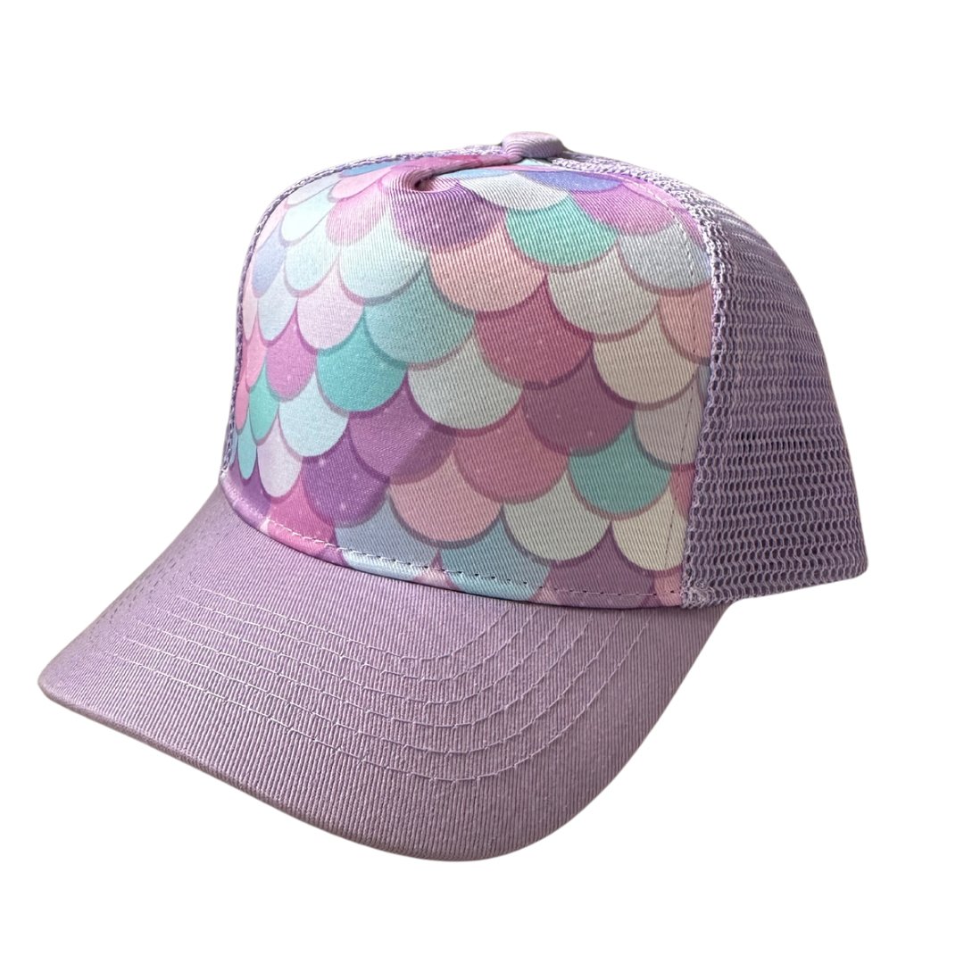 Mermaid Trucker Hat - Toddler - Wild Child Hat CoWild Child Hat CoTrucker hat