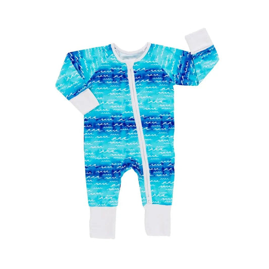 Nalu Baby Bamboo Coverall - Wild Child Hat CoCoco MoonCoverall