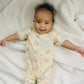 Organic Cotton Short Sleeve Romper - Ukulele - Wild Child Hat CoCat & Dogma