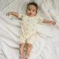 Organic Cotton Short Sleeve Romper - Ukulele - Wild Child Hat CoCat & Dogma