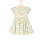 Puff Sleeve Twirl Dress - Hydrangea - Wild Child Hat CoCity Mouse Studio