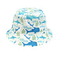 Shark Friends Ocean Blue Reversible Kids Bucket Hat - Wild Child Hat CoEmerson and FriendsBucket Hat