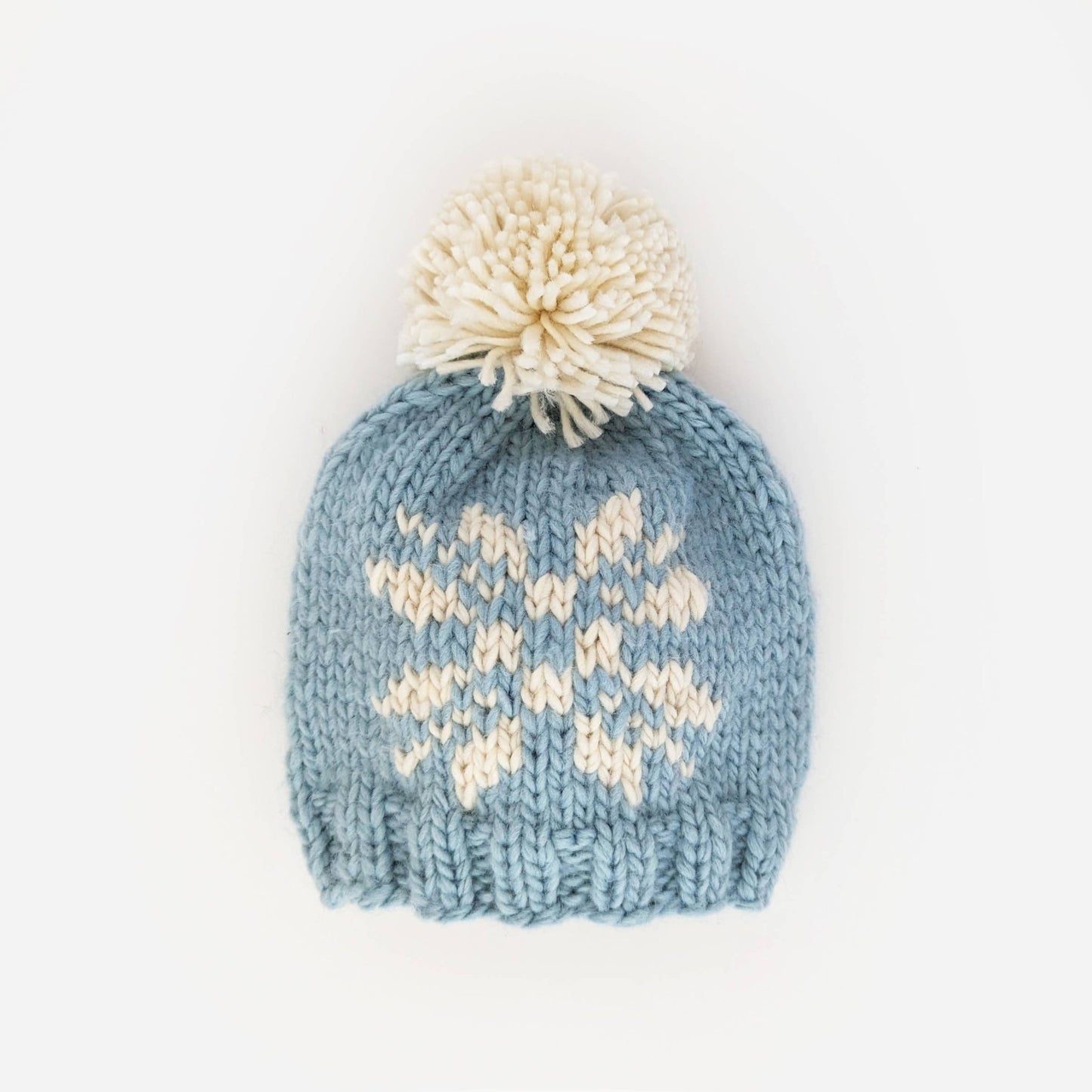 Snowflake Surf Blue Beanie Hat for Baby & Kids - Wild Child Hat CoHuggalugs
