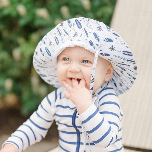Surfboards Bucket Hat UPF 50+ Baby & Toddler - Wild Child Hat CoHuggalugsSun Hat