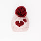 Sweetheart Knit Beanie Hat SALE - Wild Child Hat CoHuggalugs