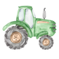 Tractor Toddler Short Sleeved T-Shirt