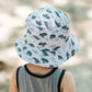 Turtles Bucket Hat UPF 50+ Baby & Toddler - Wild Child Hat CoHuggalugsSun Hat